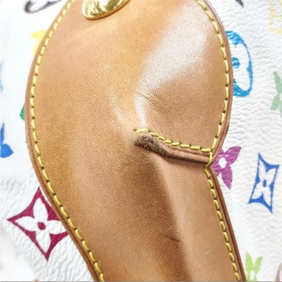 Louis Vuitton Ursula Multicolor Bag. EUC.bright color and clean in and out. - Picture 7 of 16